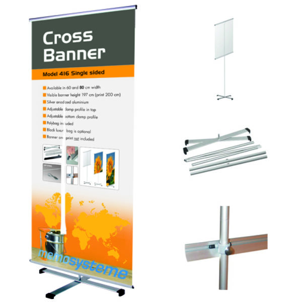 Banner Stand Einseitig 80cm
