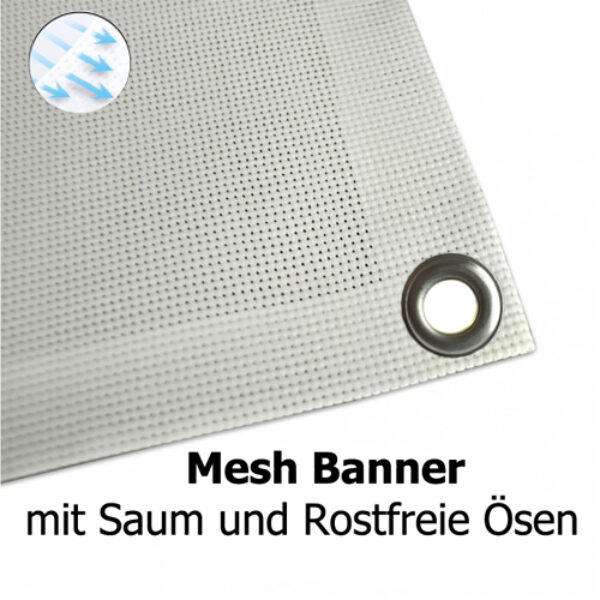 Werbebanner Mesh 330/m²