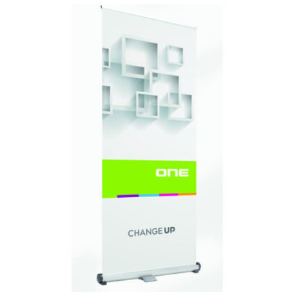 Roll-Up Change-Up Banner